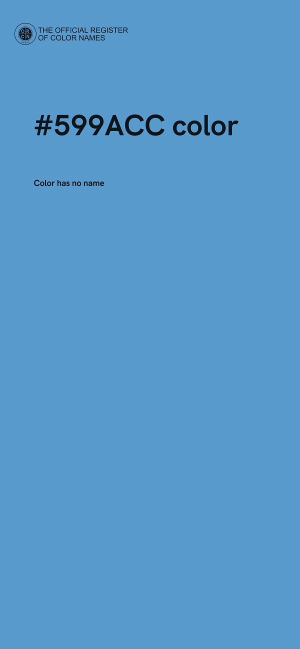#599ACC color image
