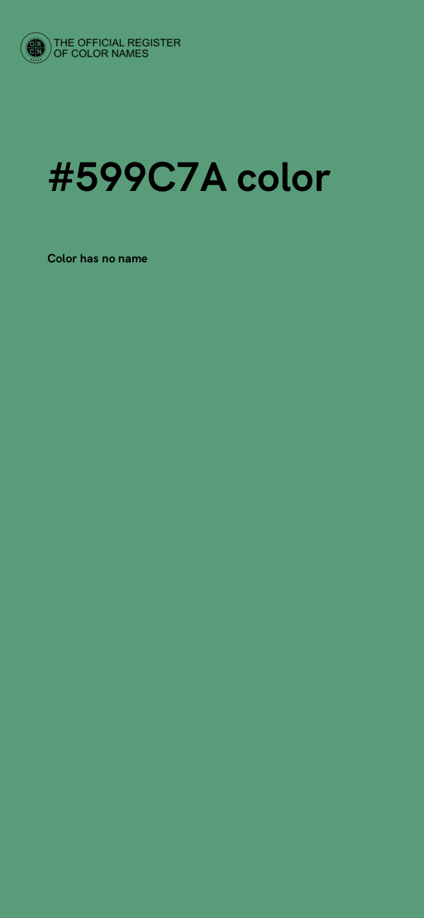 #599C7A color image