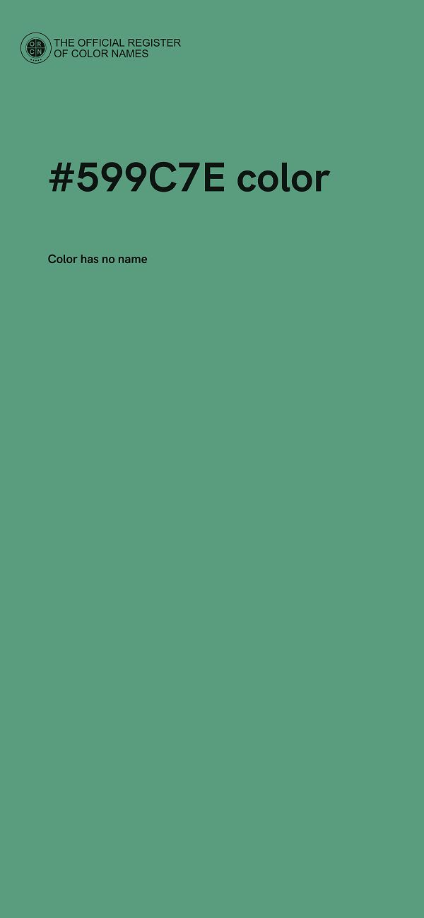 #599C7E color image