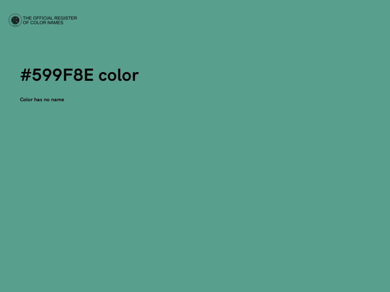 #599F8E color image