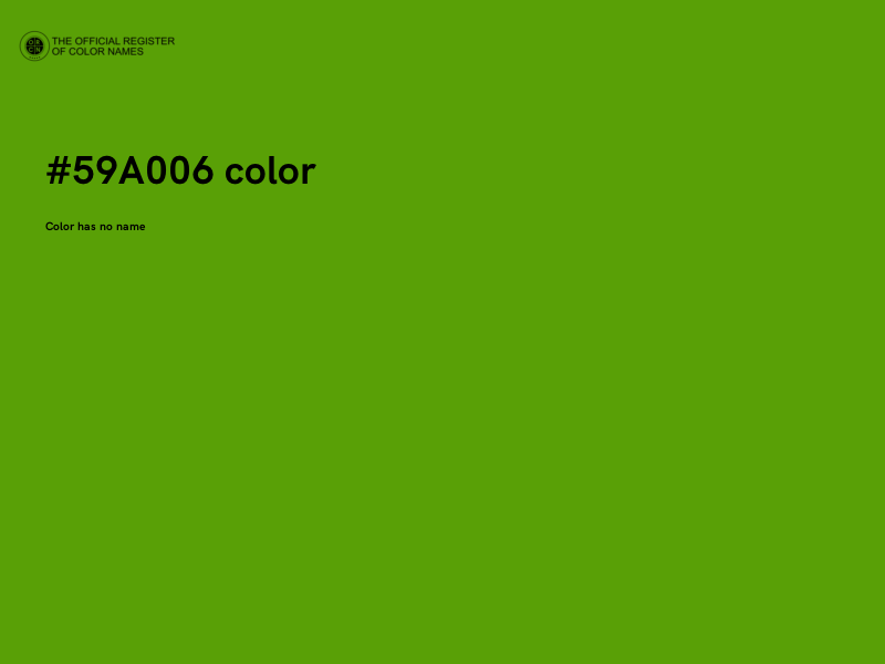 #59A006 color image