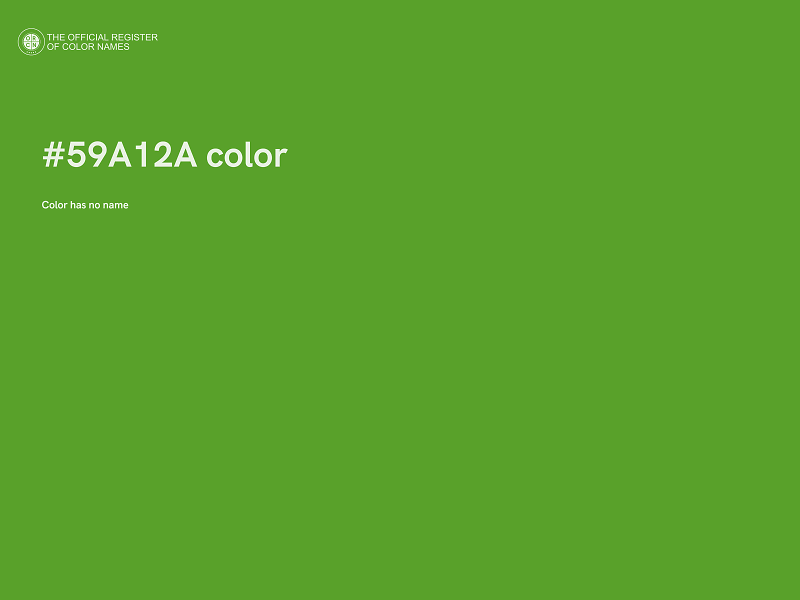 #59A12A color image