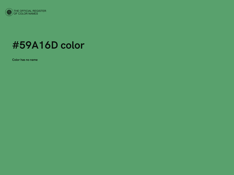 #59A16D color image