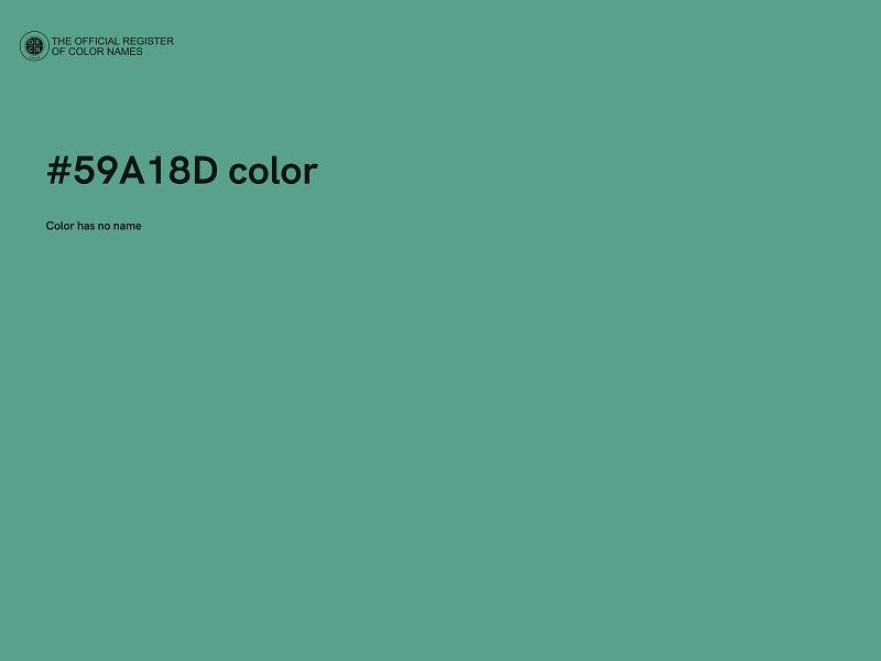 #59A18D color image