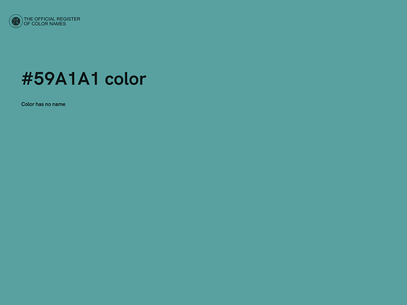 #59A1A1 color image