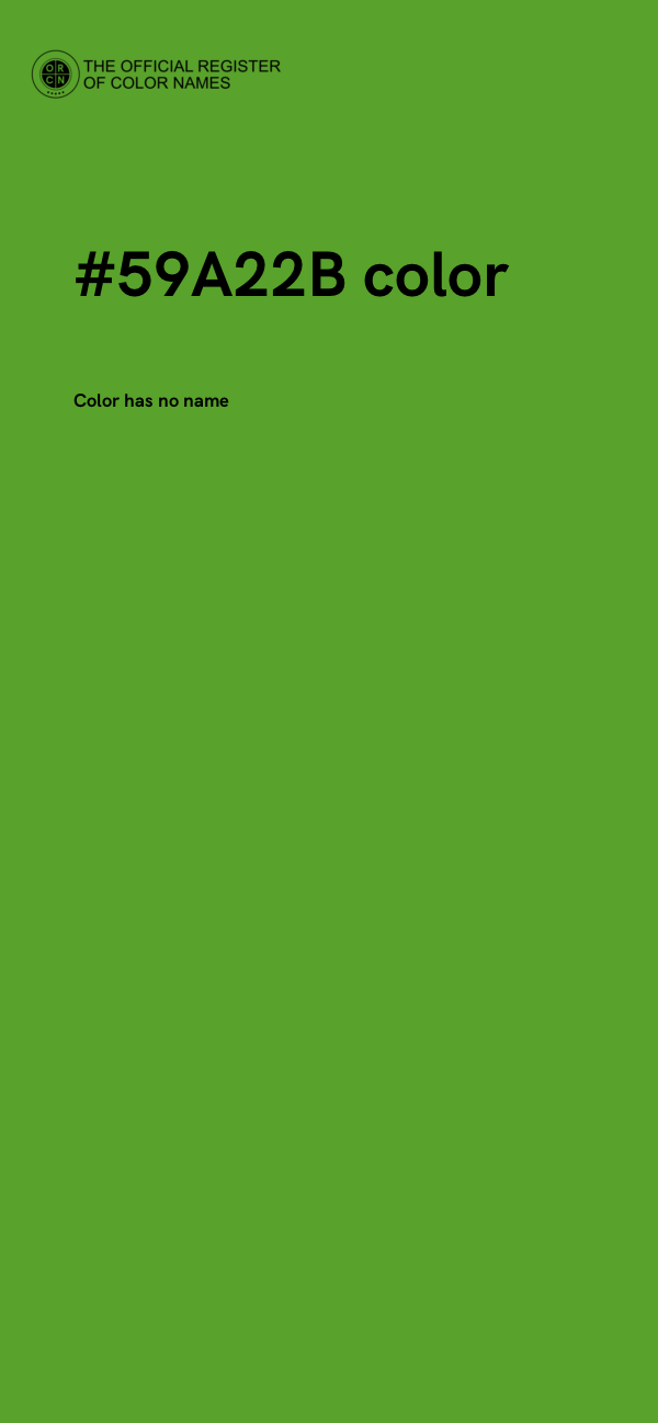 #59A22B color image