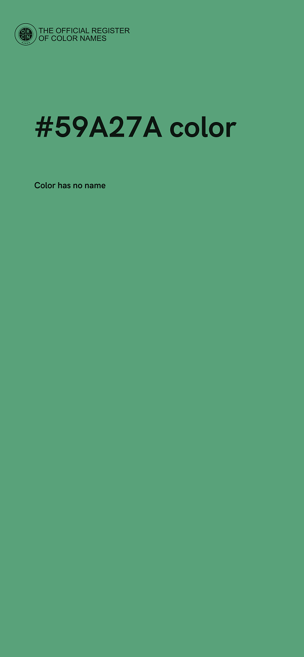 #59A27A color image