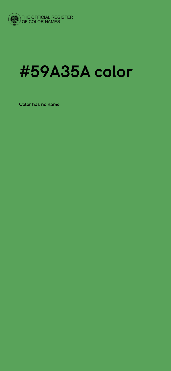 #59A35A color image