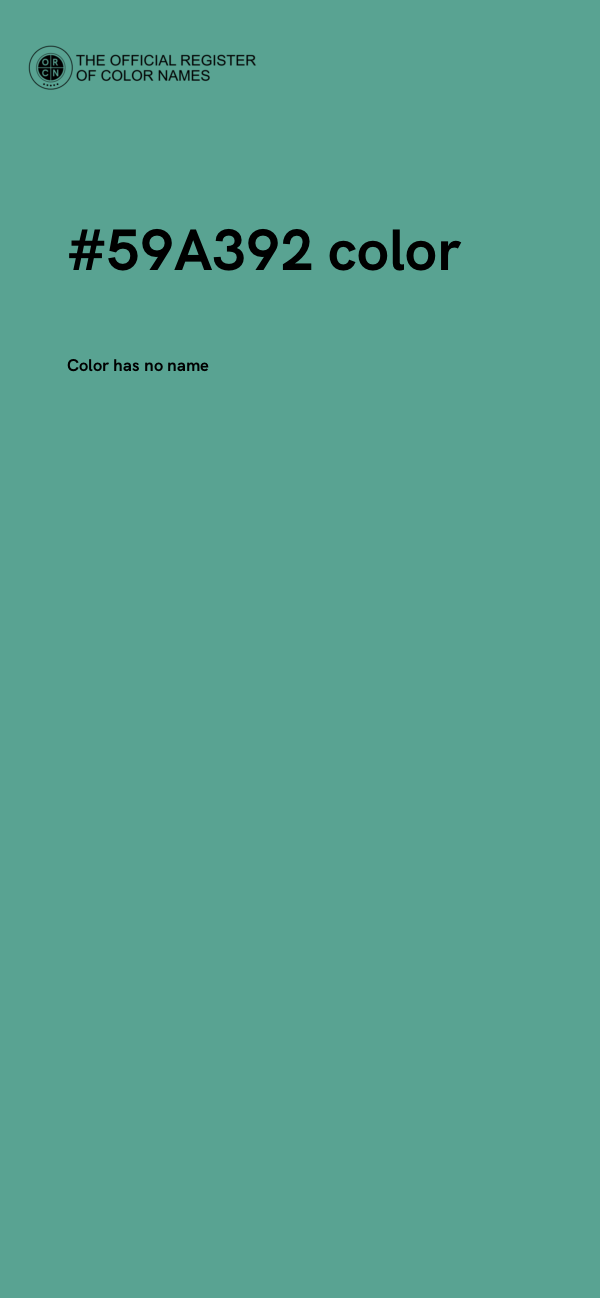 #59A392 color image