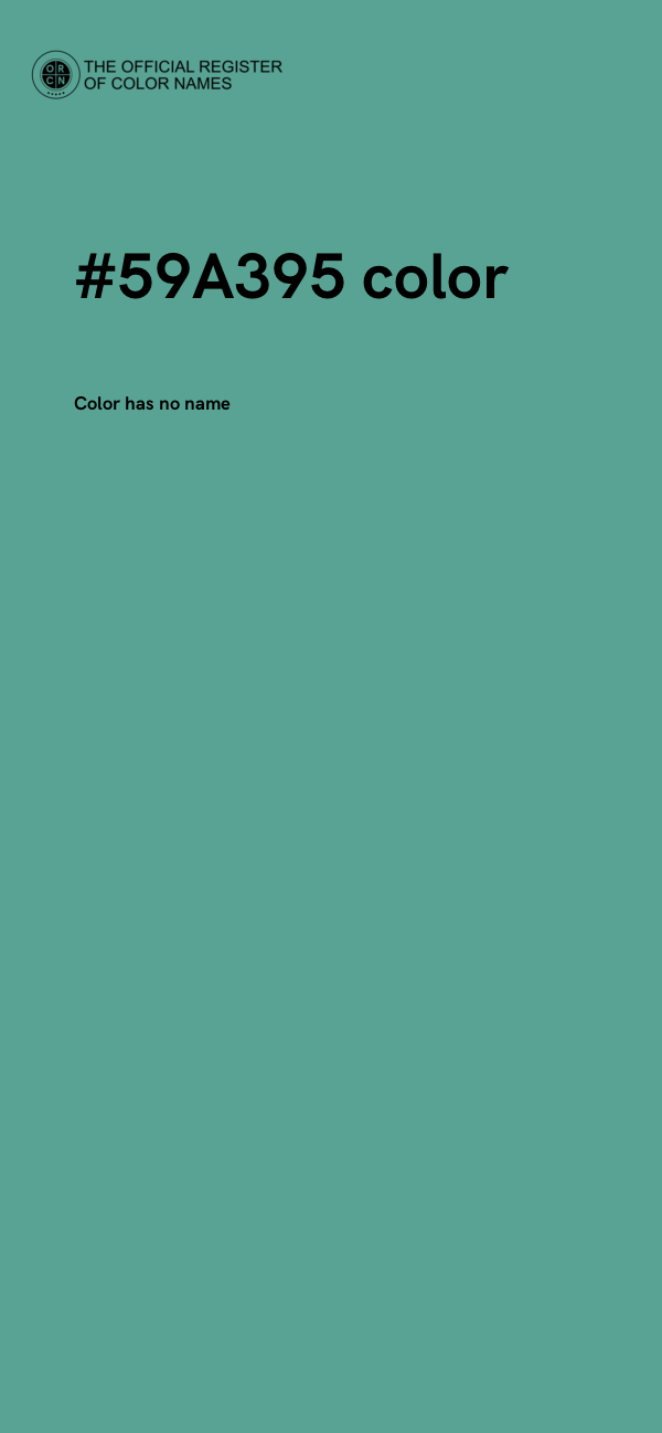 #59A395 color image
