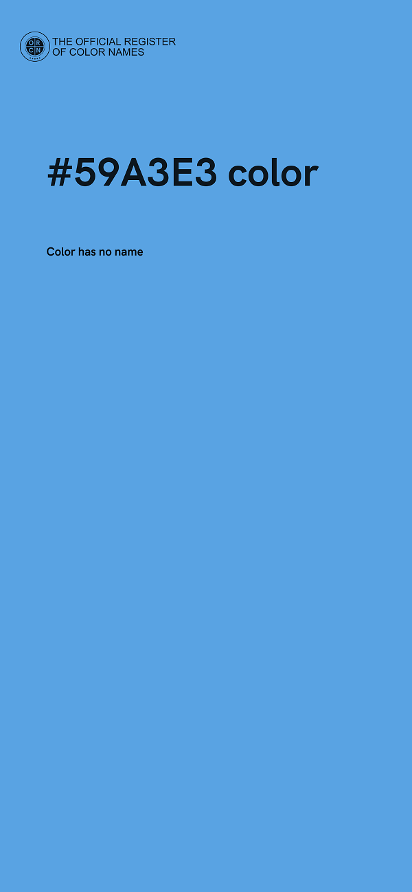 #59A3E3 color image