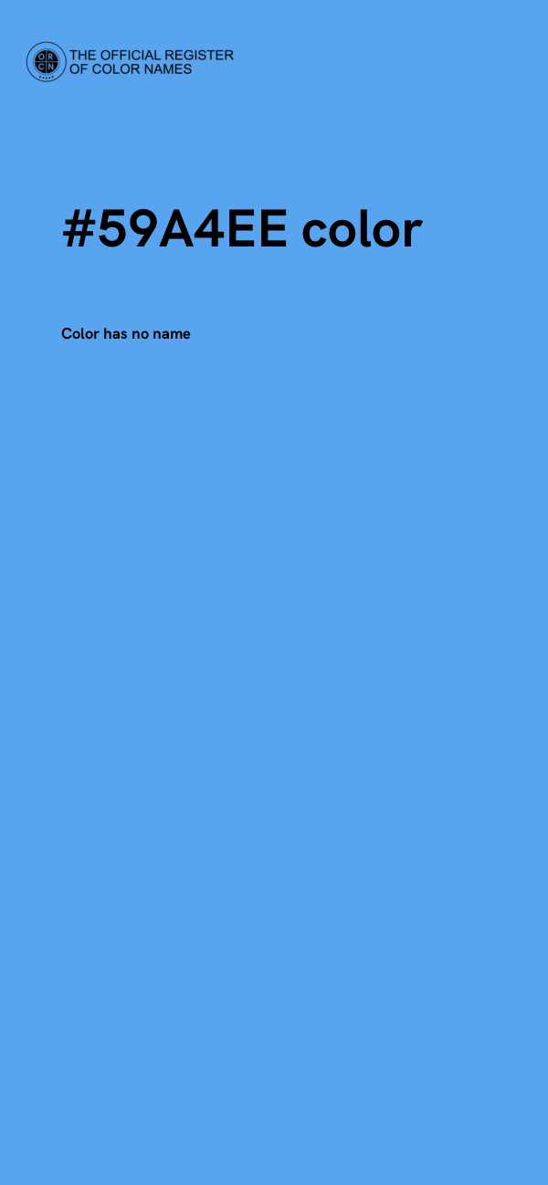 #59A4EE color image