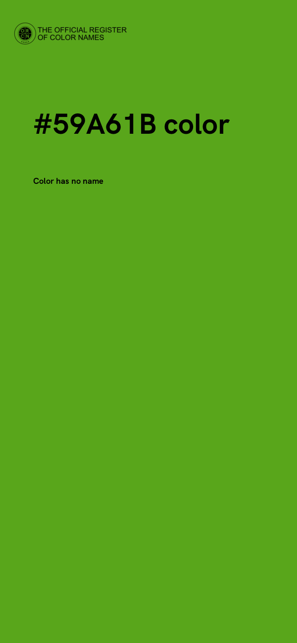 #59A61B color image