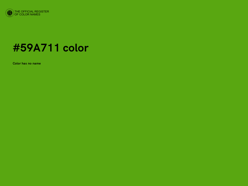 #59A711 color image