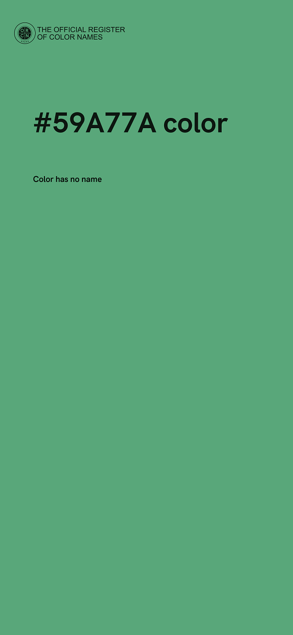 #59A77A color image