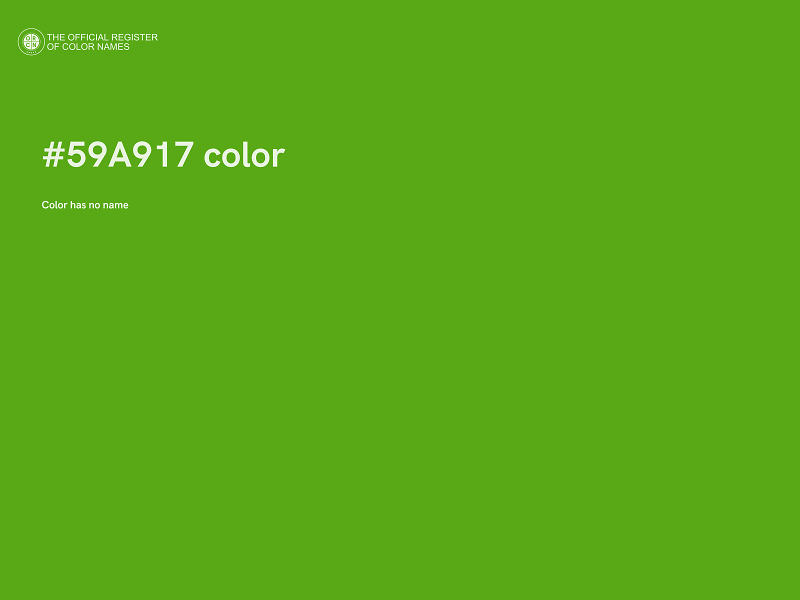#59A917 color image