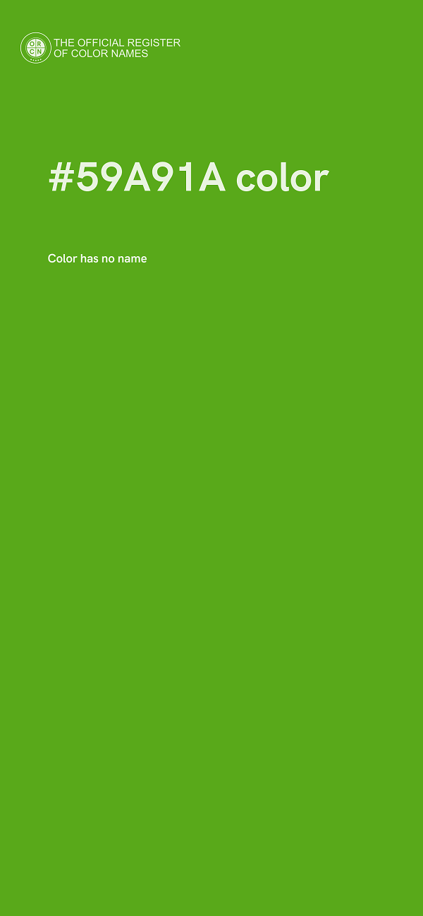 #59A91A color image
