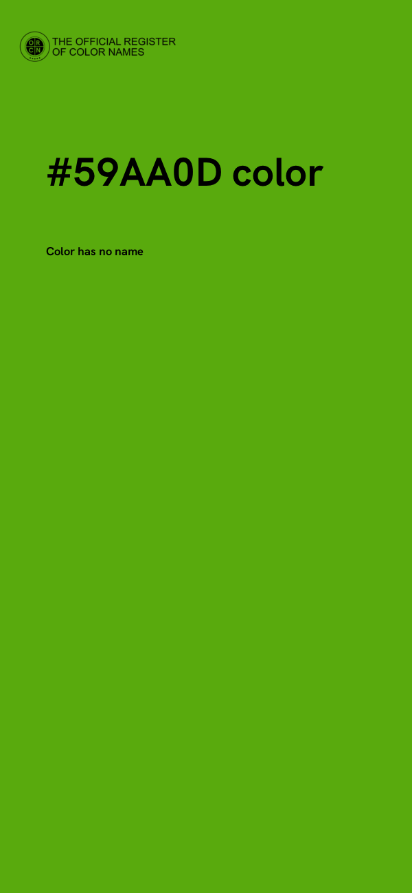 #59AA0D color image