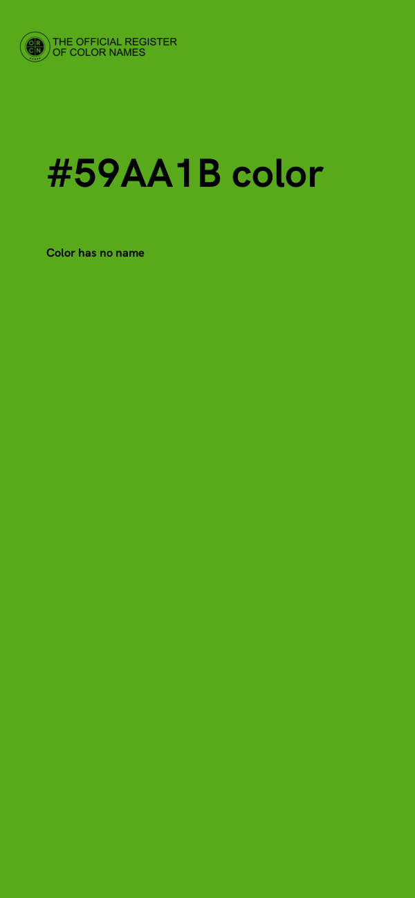 #59AA1B color image