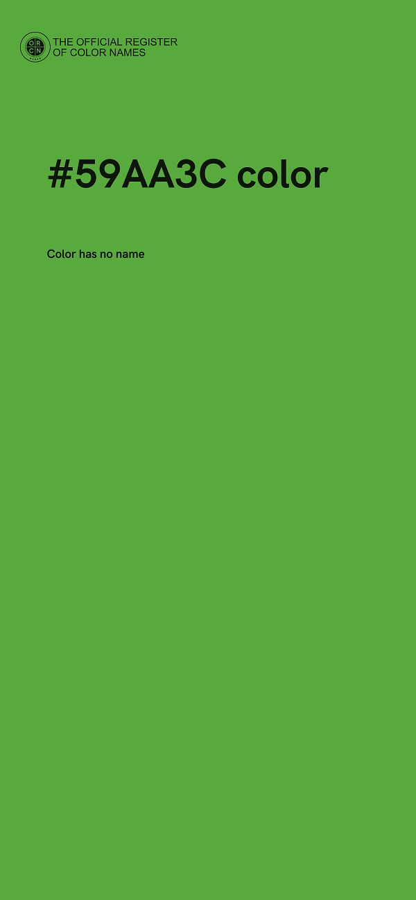 #59AA3C color image