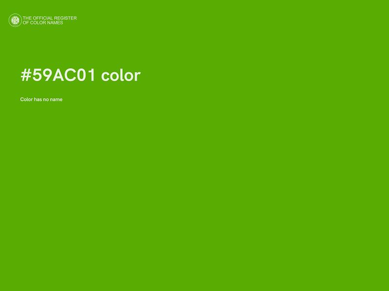 #59AC01 color image