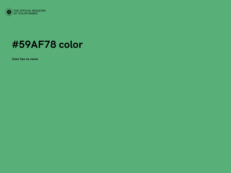 #59AF78 color image