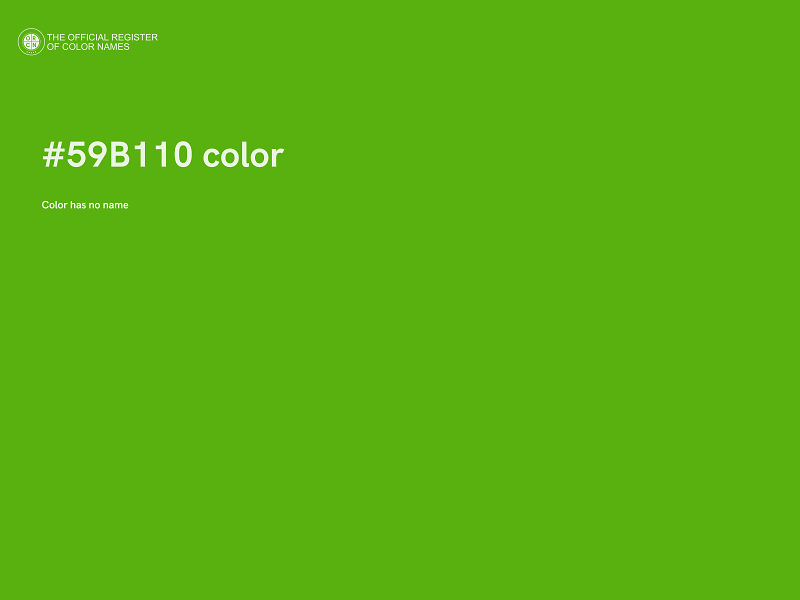 #59B110 color image