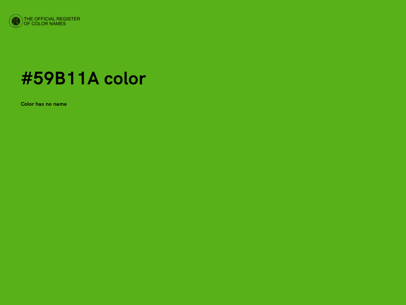 #59B11A color image