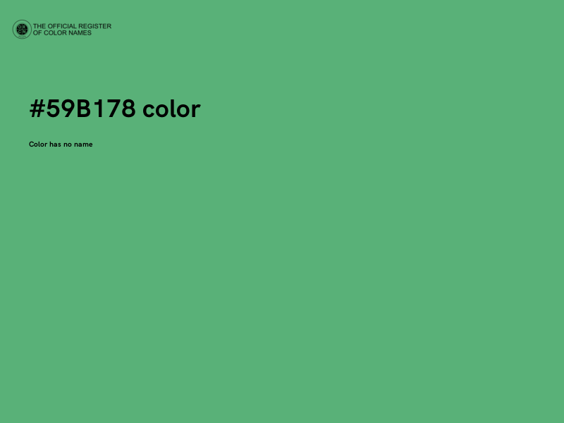 #59B178 color image