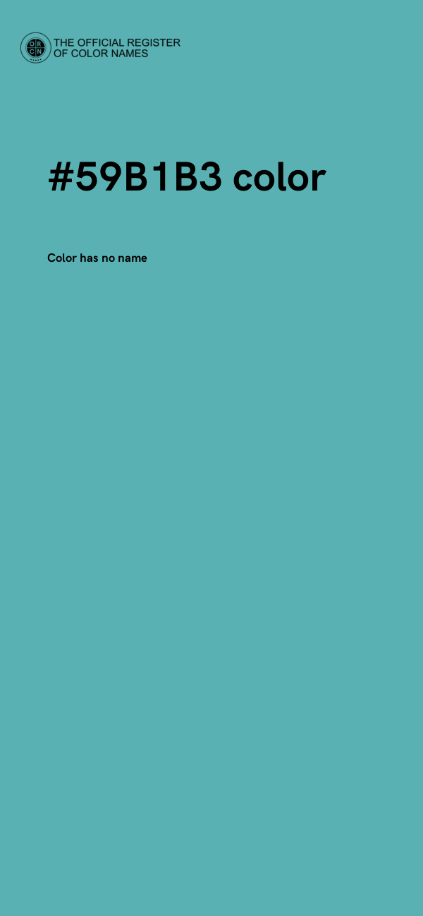 #59B1B3 color image