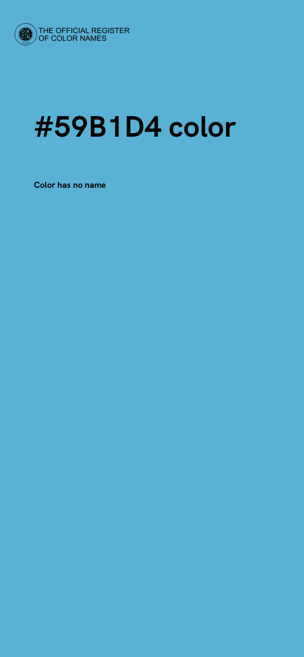 #59B1D4 color image