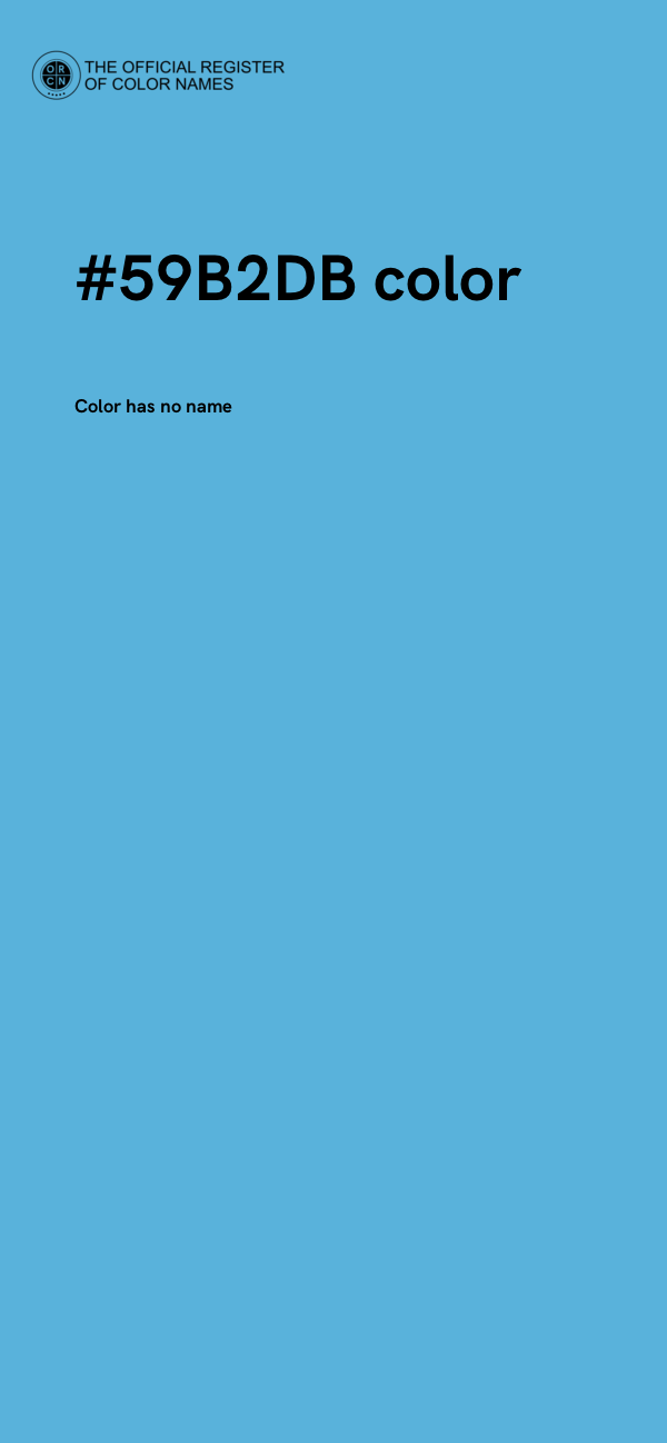 #59B2DB color image