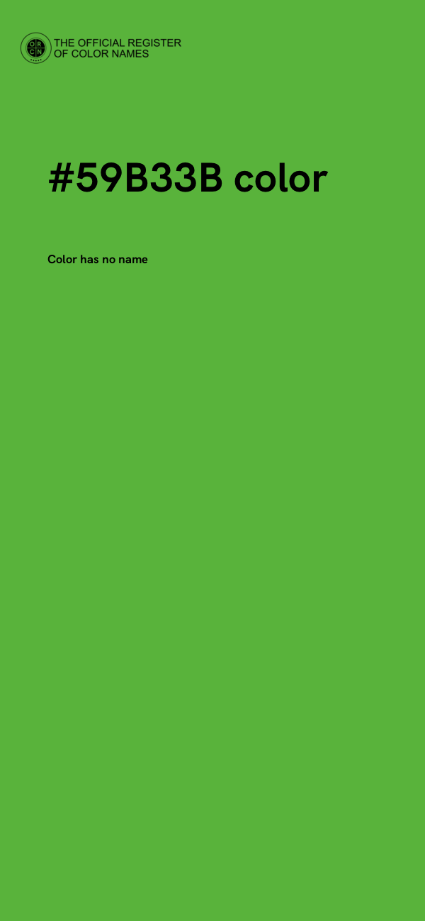 #59B33B color image