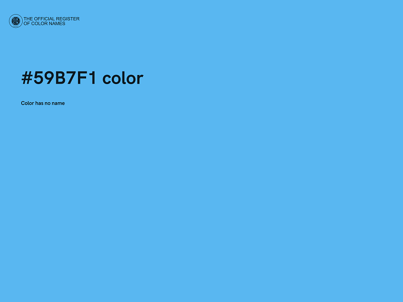 #59B7F1 color image