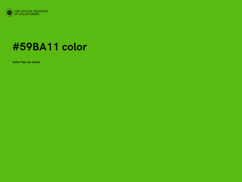 #59BA11 color image