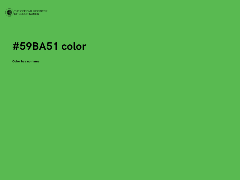 #59BA51 color image