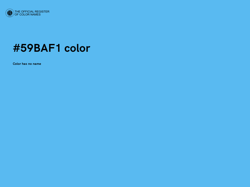 #59BAF1 color image