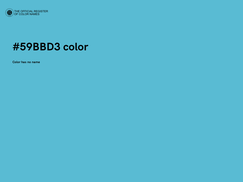 #59BBD3 color image