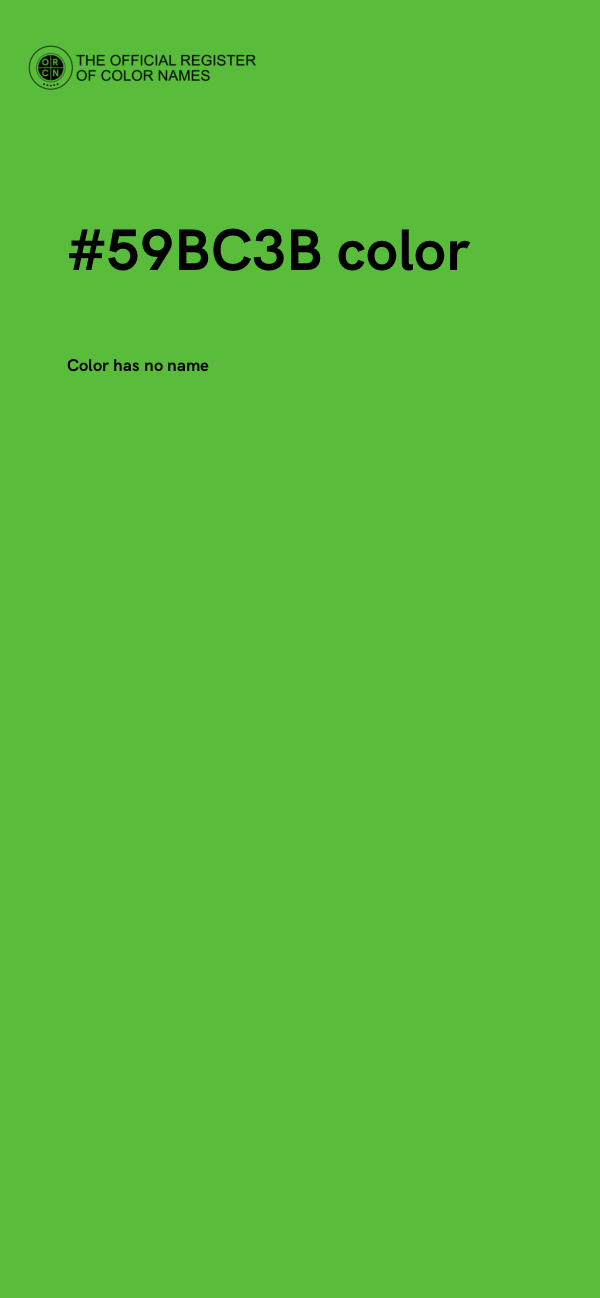 #59BC3B color image