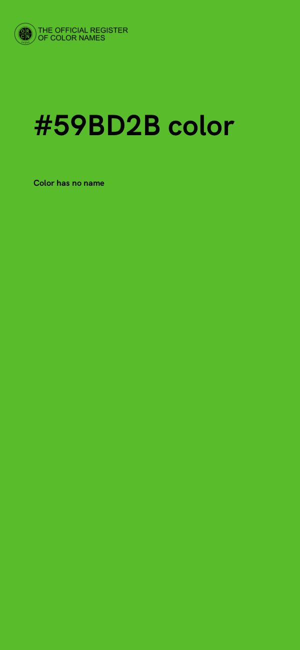 #59BD2B color image
