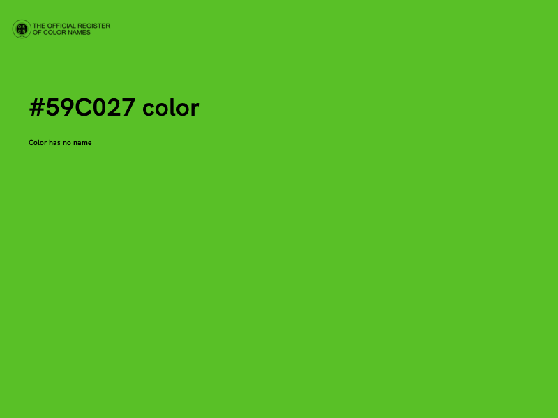 #59C027 color image