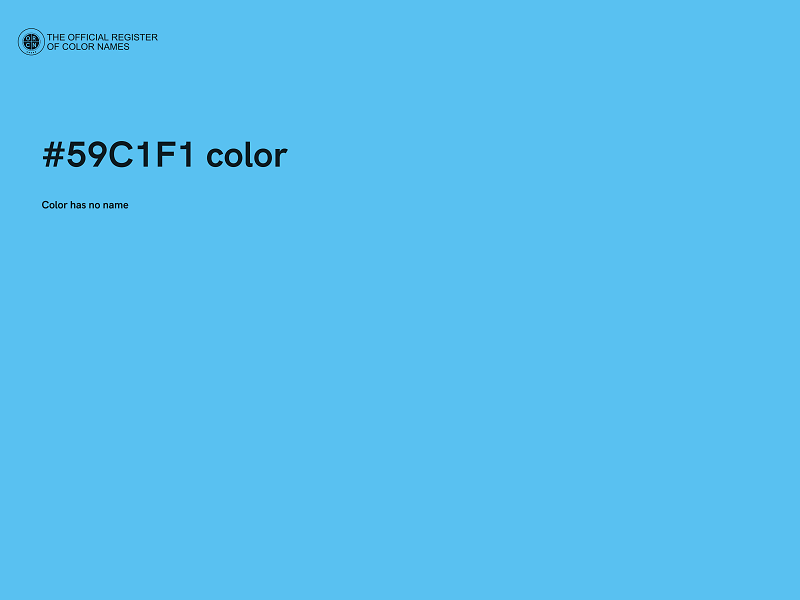 #59C1F1 color image