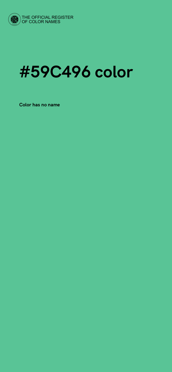 #59C496 color image