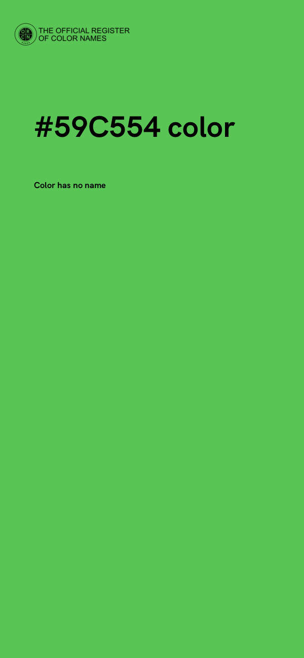 #59C554 color image