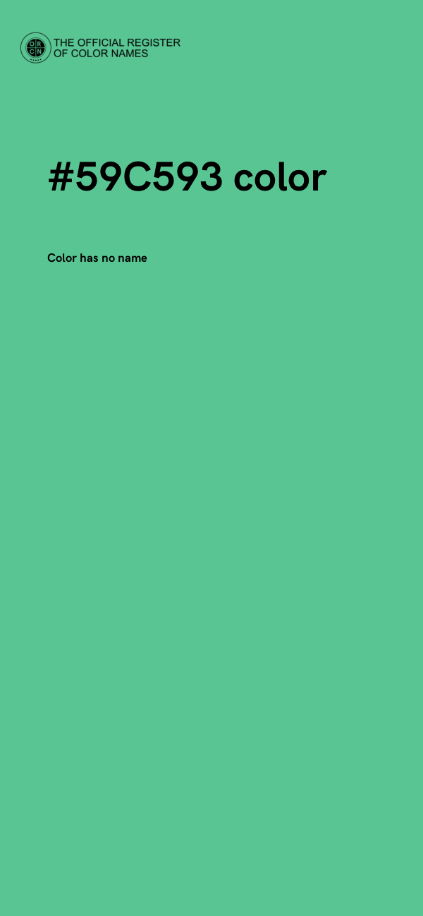 #59C593 color image