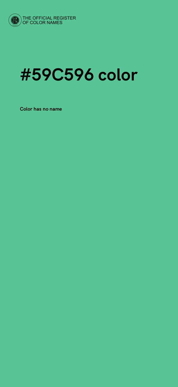 #59C596 color image