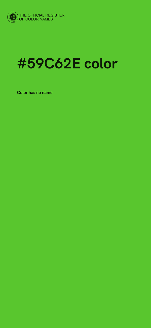 #59C62E color image