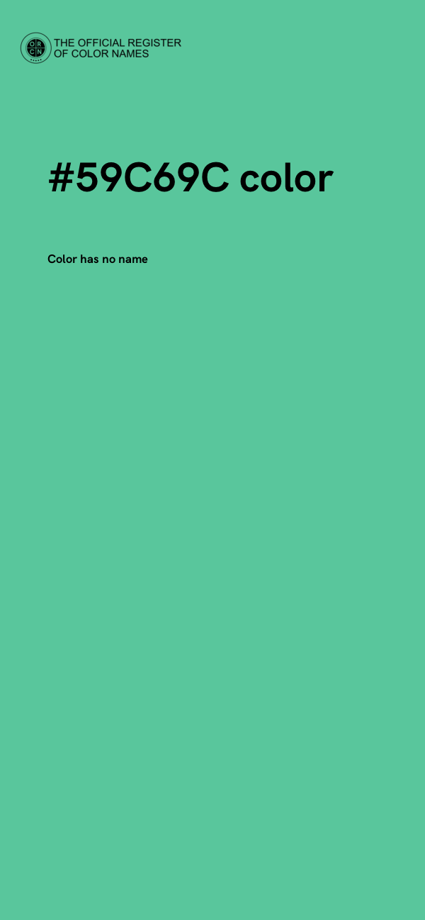 #59C69C color image