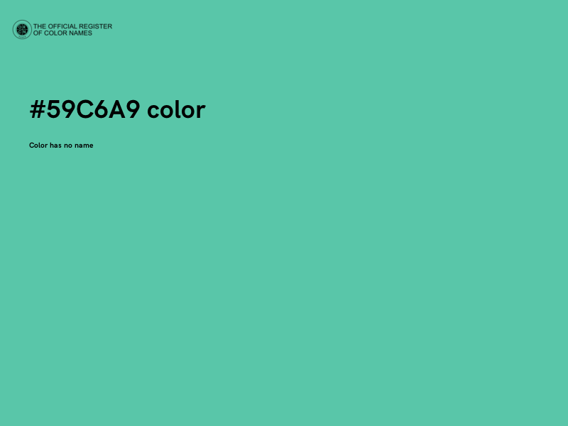 #59C6A9 color image