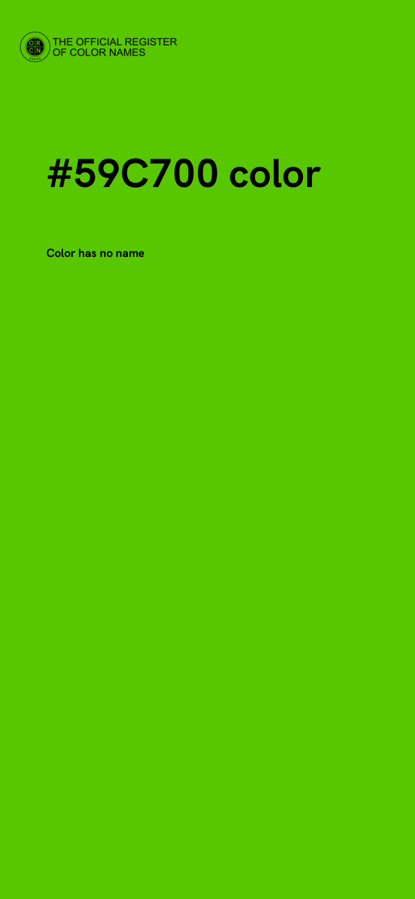 #59C700 color image